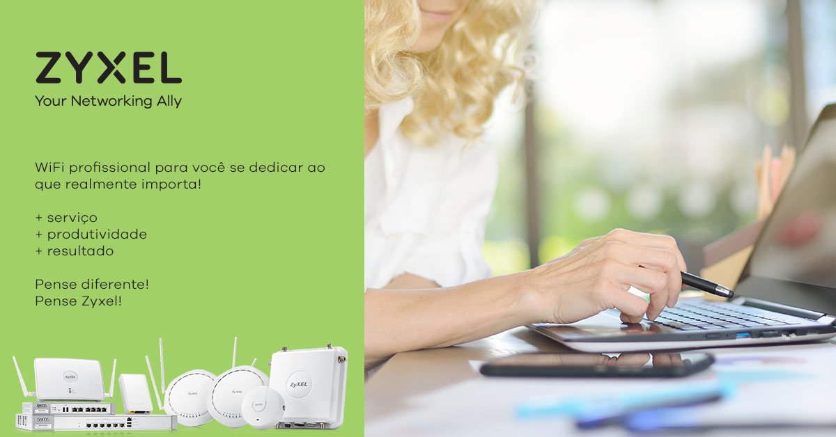 ZyxelBrasil's tweet image. WiFi profissional Zyxel
Aumenta a produtividade, serviços e resultados.
#zyxelbrasil #wifiprofissional