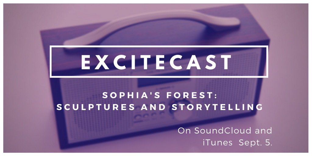 excitecenter's tweet photo. September's #ExCITeCast coming soon. Hear us talk with @lembitbeecher about his new opera, featuring musical sculptures built at #ExCITe. https://t.co/f7GuA2ThgB