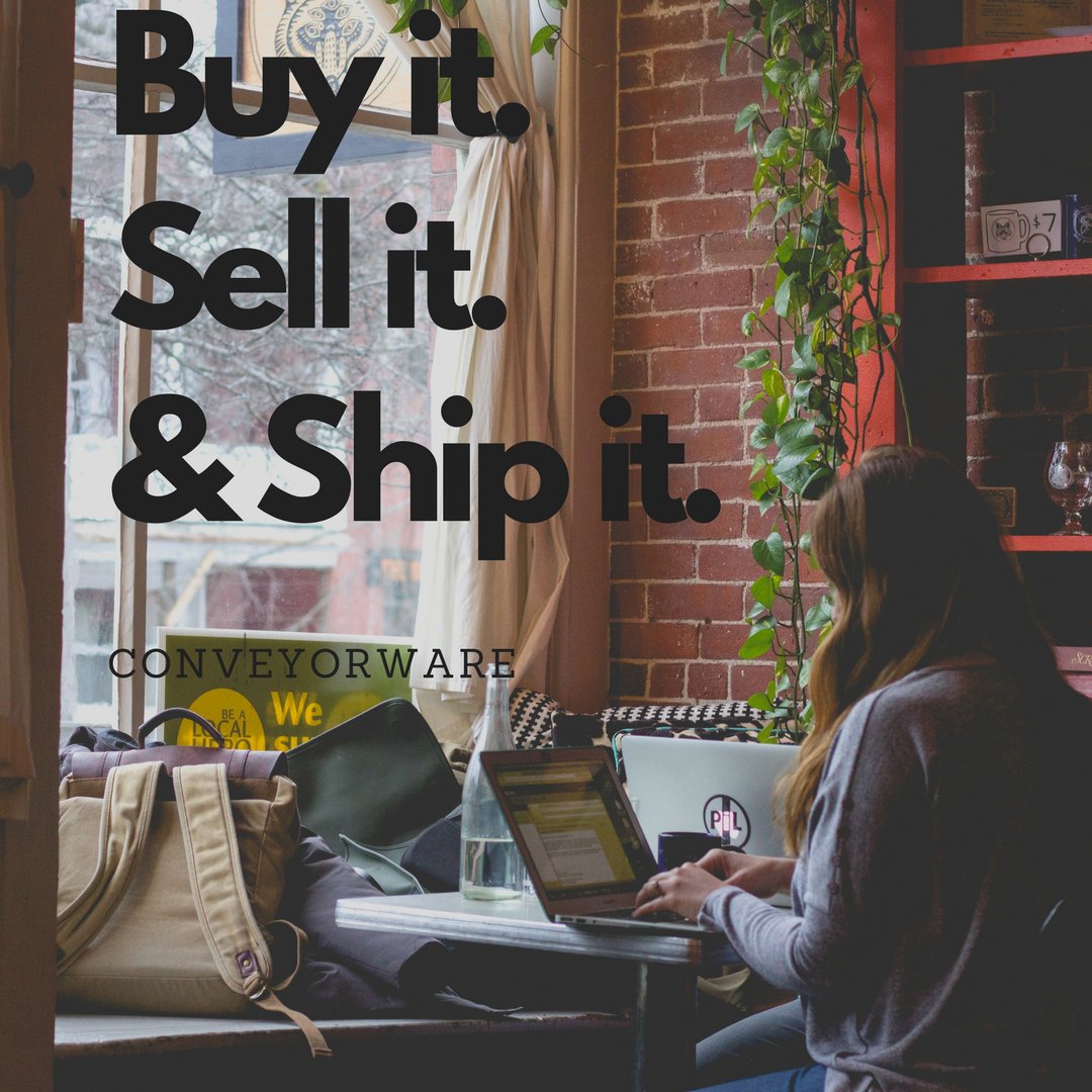 Conveyorware's tweet photo. You want #ecommerce to be easy? https://t.co/JtkCXBMwMd Ecommerce Fulfillment: Buy it, Sell it, Ship it! https://t.co/iyU3MLDMEJ
