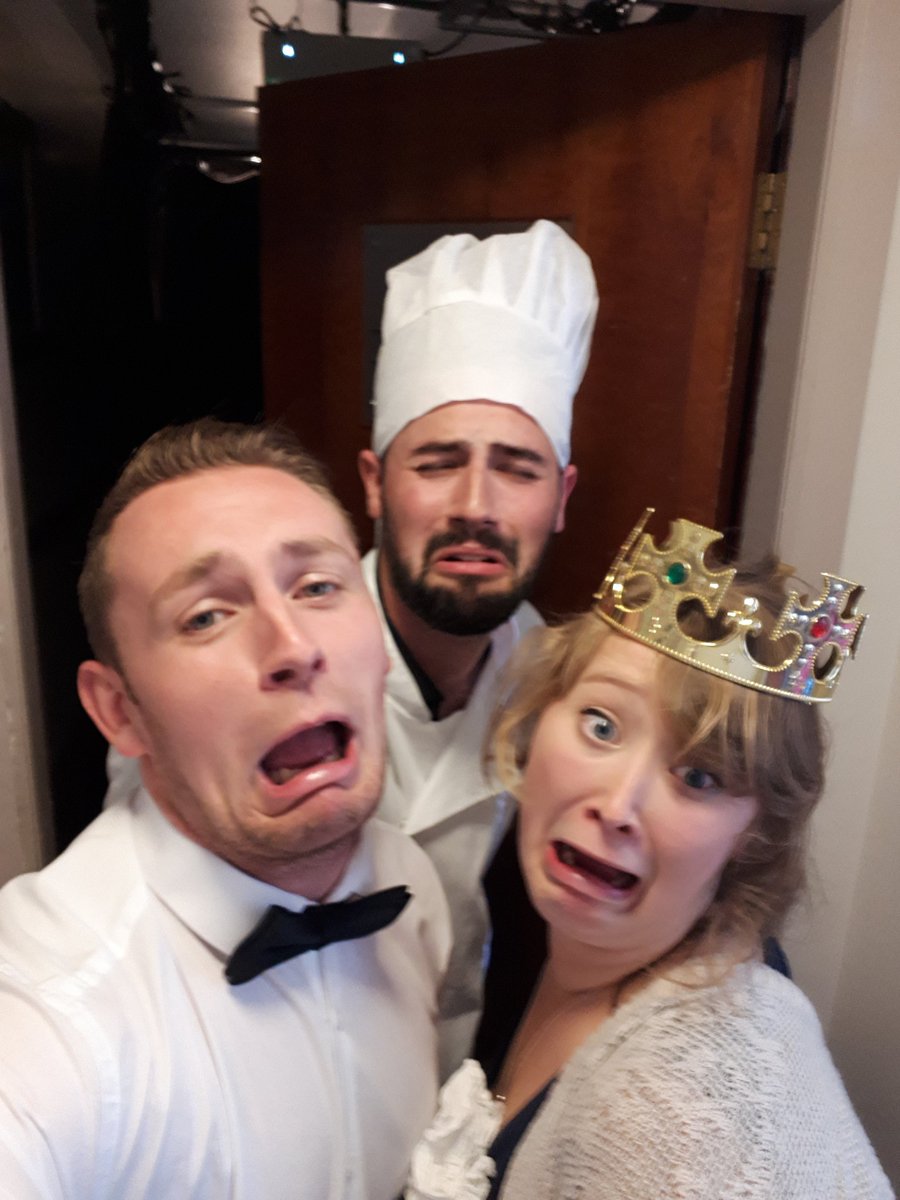 InfiniProd's tweet photo. Our guys are sad #ServiceSitCom is over after the most amazing month @ #EdFringe. But there's still milk in the old cow yet! #WatchThisSpace https://t.co/krIAh9G4gF