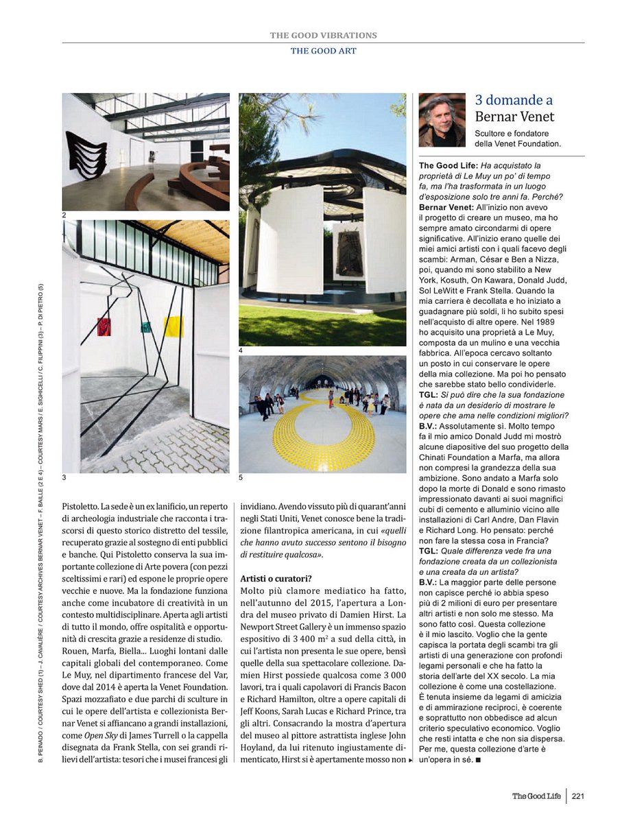 MARSMilano's tweet photo. MARS su @TheGoodLife Italia in un articolo dedicato agli #artistsrunspaces! Articolo completo ➳ https://t.co/G5ix3BSIJ2 📖
📷 Cosimo Filippini https://t.co/PHcynXVUW5