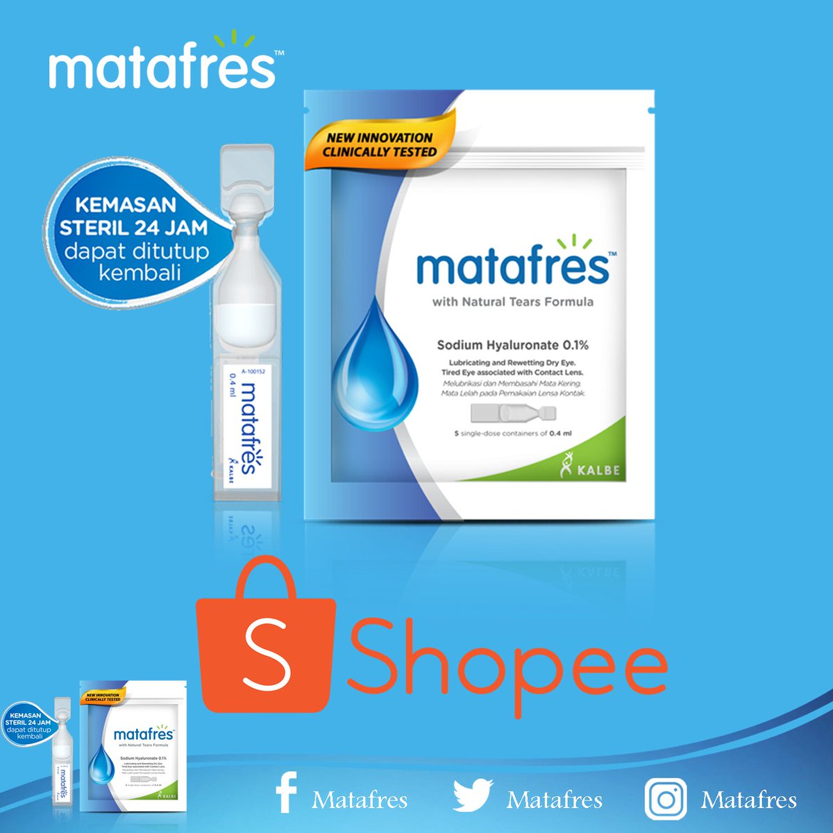 matafres's tweet photo. Semakin mudah untuk membeli Matafres dan Di Shope sedang ada promo buy 1 get 1 free lho. https://t.co/rL7b5Y6vnS