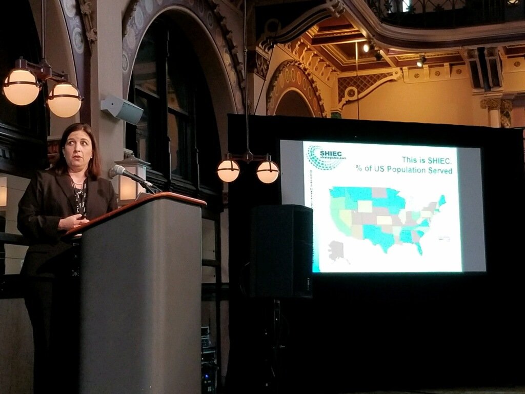 IndianaHIE's tweet photo. .@melissakotrys: Collectively, @SHIEClive covers 195 million patients. Wow! https://t.co/Lxi1LIZHCM