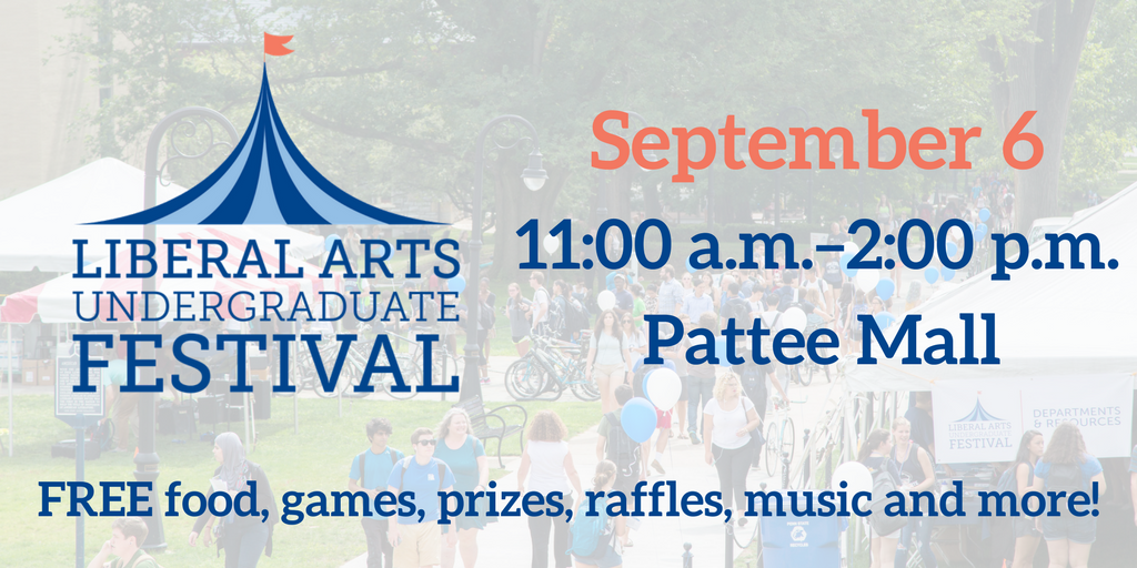 EnglishatPSU's tweet photo. Before #MarathonRead next week, seek out the English table at the Liberal Arts Undergraduate Festival. @PSULiberalArts https://t.co/nQ7Iul3qeo