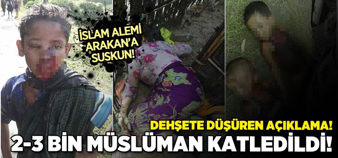 dirilistrky's tweet photo. Myanmar'ın #Arakan eyaletinde son 3 günde 
2 ila 3 bin arası Müslüman katledildi

İSLAM ALEMİ SUSKUN!

#ArakandaKatliamVar https://t.co/MV2LTVmQEK