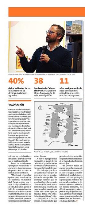 museodecastro's tweet photo. Hoy en @estrellachiloe, nota sobre el estudio: Crisis del hábitat insular. https://t.co/e6M3x60Vfn