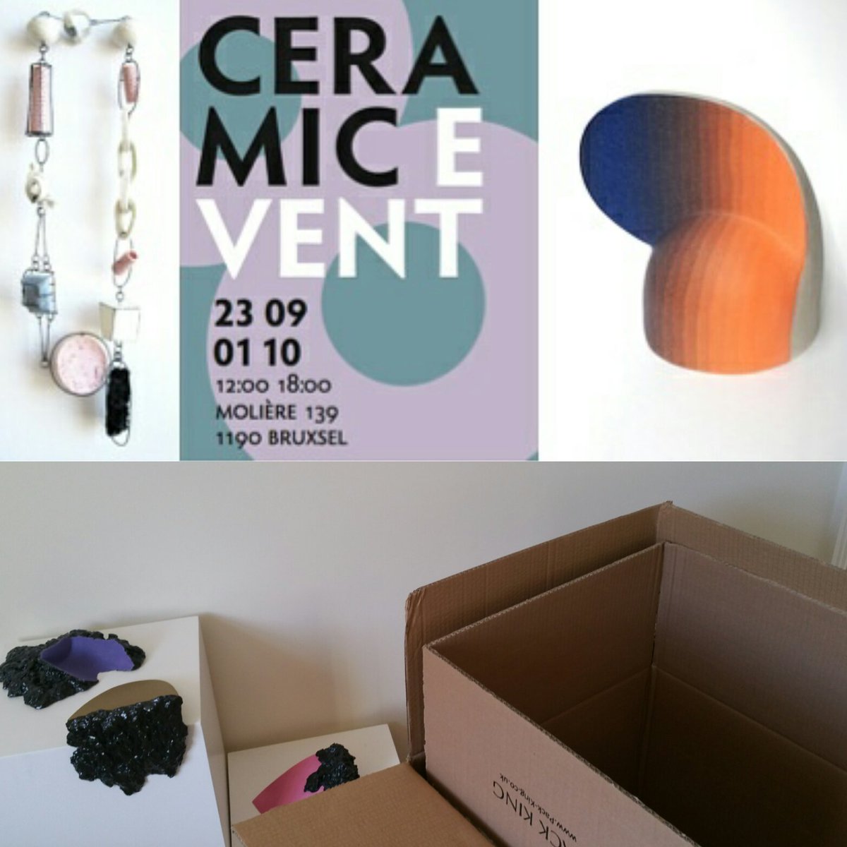 janefking's tweet image. Ready to go! 5 pieces on their way to @galeriedelo #brussels for #CeramicEventVIII #designseptember