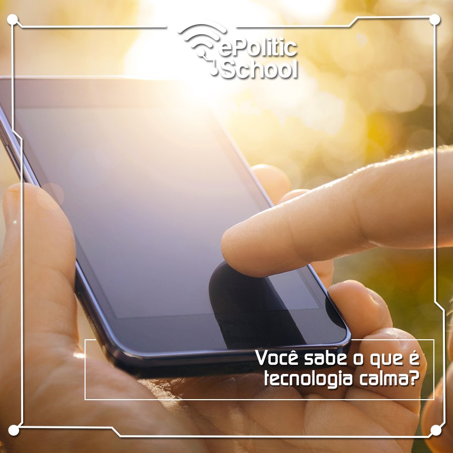 PoliticSchool's tweet photo. #FimDaNeuroseDigital Você sabe o que é tecnologia calma https://t.co/nqvCMtqWBJ https://t.co/fMaFrArgFy