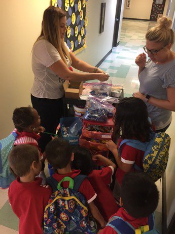 FrontierSchools's tweet photo. FSI Elementary: Kindergartners having fun spending tickets they've earned from following school rules at the Tiger store. #FSITigerStore 🎟️ https://t.co/W92acQrLle