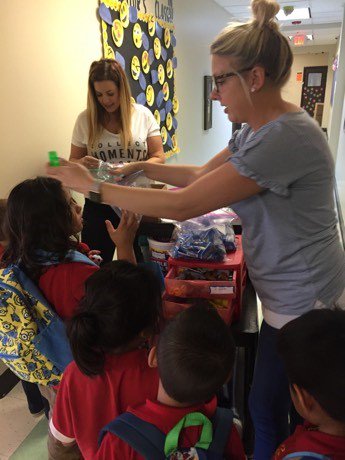 FrontierSchools's tweet photo. FSI Elementary: Kindergartners having fun spending tickets they've earned from following school rules at the Tiger store. #FSITigerStore 🎟️ https://t.co/W92acQrLle