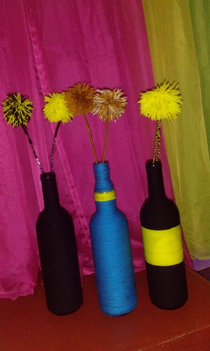 MissNjoki_'s tweet photo. Hey guys,I make these decor bottles for your home,guest houses,hotels etc,please retweet,my client could be on your TL. https://t.co/yOsfvJfV7c