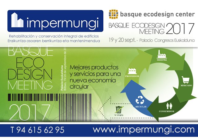 Impermungi's tweet photo. BASQUE ECO DESIGN MEETING 2017

https://t.co/wjjmp2jOtS

#ecodesign #BEM2017 #eficienciaenergética #BasqueEcodesignMeeting #ecodiseño https://t.co/rmjCO0is86