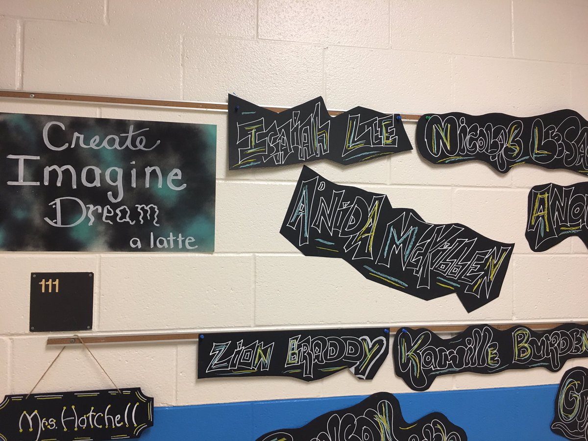 BladenCountySch's tweet photo. #bcsfirstday17 @ETPDolphins teachers welcome students with creative artwork! https://t.co/ILH4EWkXQn