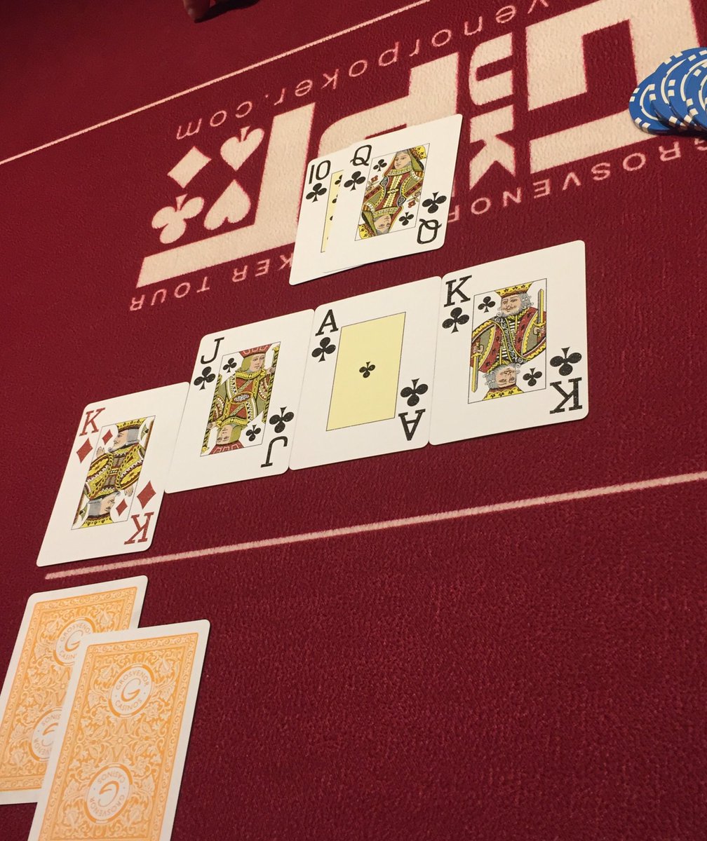 benbrowne84's tweet photo. Well thank you @gccardiffpoker for my #RoyalFlush at the @grosvenorcasino #SummerSizzler yesterday. First time ever 30940/1 chance! https://t.co/Z3lLNdyAdz