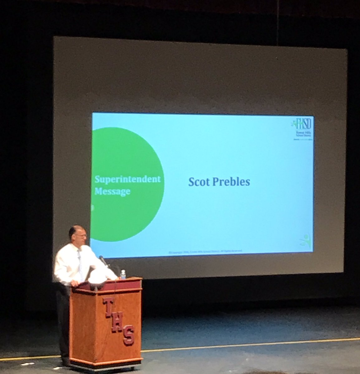 GymskinCoach's tweet photo. @FHSchools WE ARE FOREST HILLS! Thank you for being proud of us, Mr. Prebles! #WeAreFHSD #whatCONSTRUCTION https://t.co/3cXN97PekX