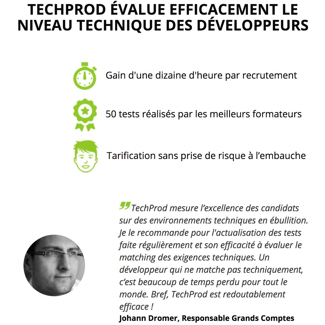 TechProdDev's tweet image. #TechProd : la solution la + rentable pour identifier les meilleurs #développeurs du marché &amp;gt; jobprod.com/techprod2 - #RecrutementIT #KDO