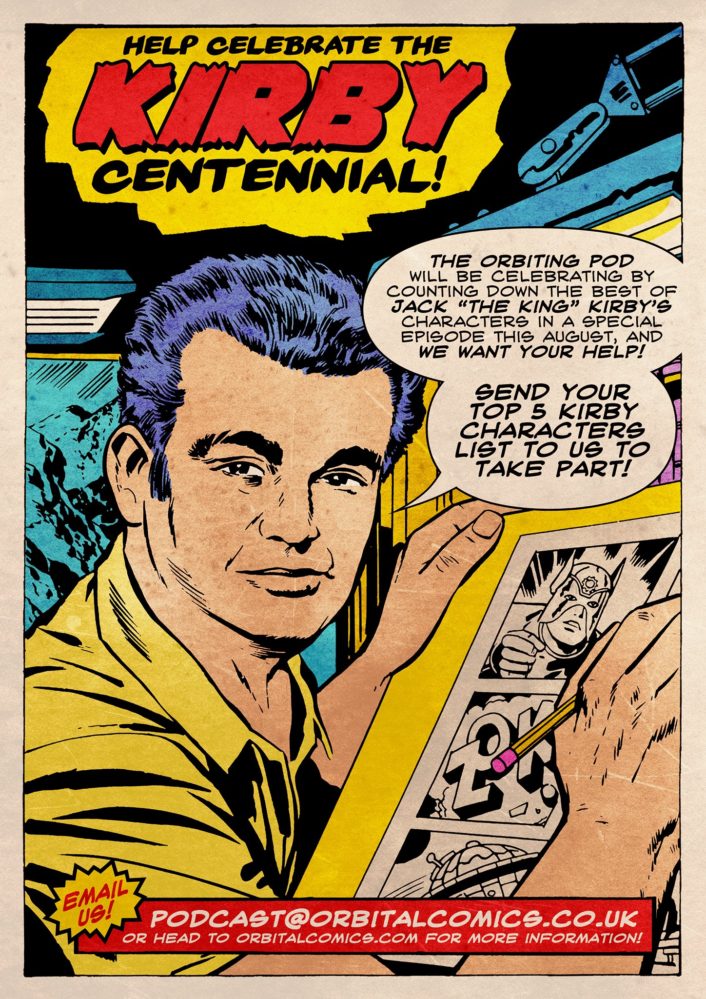 And as today's the day, perhaps have a little think about this! The pod team want *you* to get involved, and do feel free to RT! #Kirby100