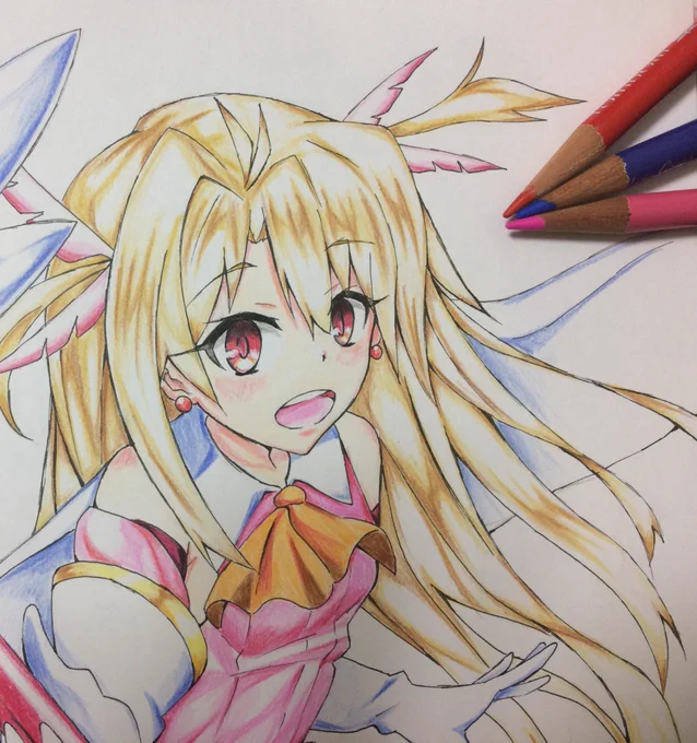 プリヤのイリヤ完成です!
良かったらRT・いいね 宜しくです(^_^)
#色鉛筆
#プリズマ☆イリヤ 