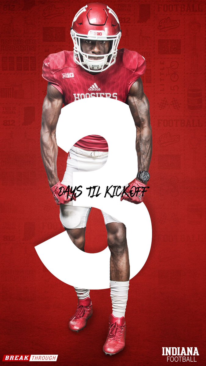 IndianaFootball's tweet photo. 3️⃣ Days ➡️ @Ty_Road2Riches 

#BreakThrough ⚪️🔴 https://t.co/lwMVedVIOt