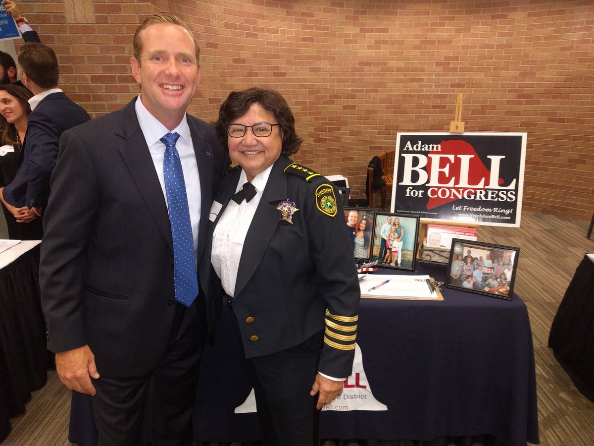voteadambell's tweet photo. Thank you to the CCDP @CollinDemocrat and @keithellison for the record-breaking Ann Richards Dinner Saturday. Blue Tide Rising! #ard2017 https://t.co/2p3pXsPNxc