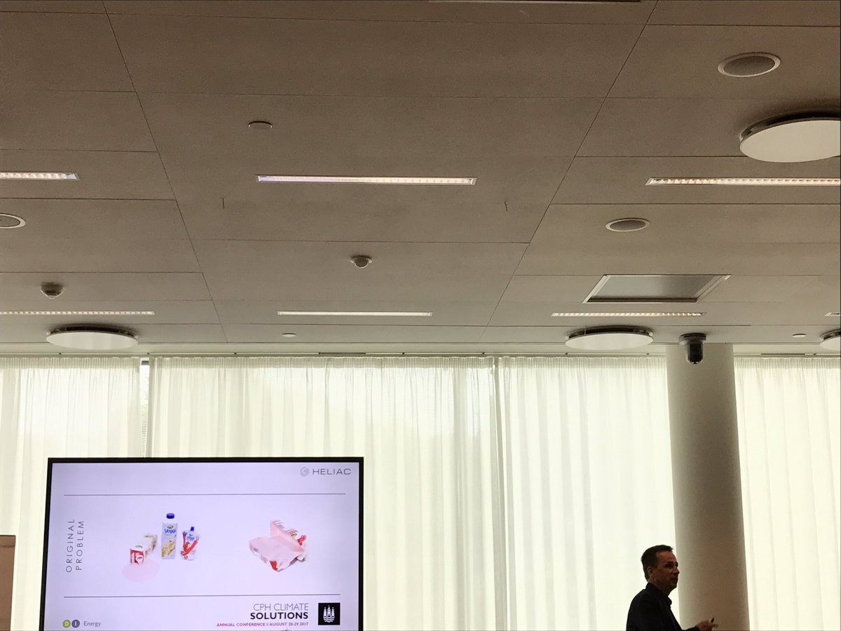 HemmertLund's tweet photo. #Heliac Inspired by Yoghurt :-) ! – Long Road to #solar @cphclimateconf #CPHClimateSolutions 2017 https://t.co/rTrF7U8f3j
