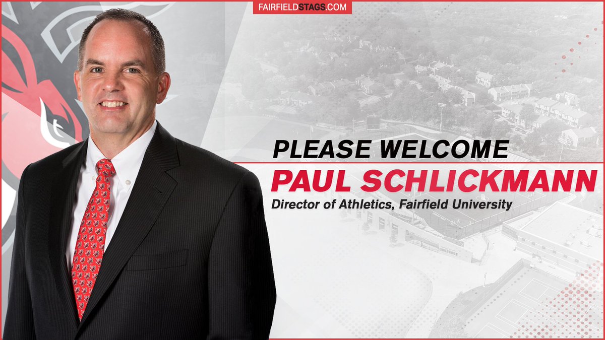FairfieldStags's tweet photo. Welcome Paul Schlickmann as Director of Athletics at @FairfieldU: https://t.co/WO2J4YAuQj #GoStags https://t.co/U10hSaaJqU