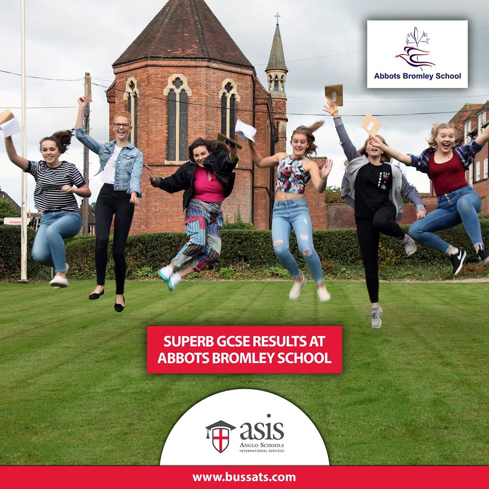 BUSSATS_ASIS's tweet photo. Students at @AbbotsBromley (ASIS Federation School) celebrating #GCSE results
https://t.co/MJvLinOLPd
+442089732666
#BUSSATs #PSAPI https://t.co/6OMD6r5rRB