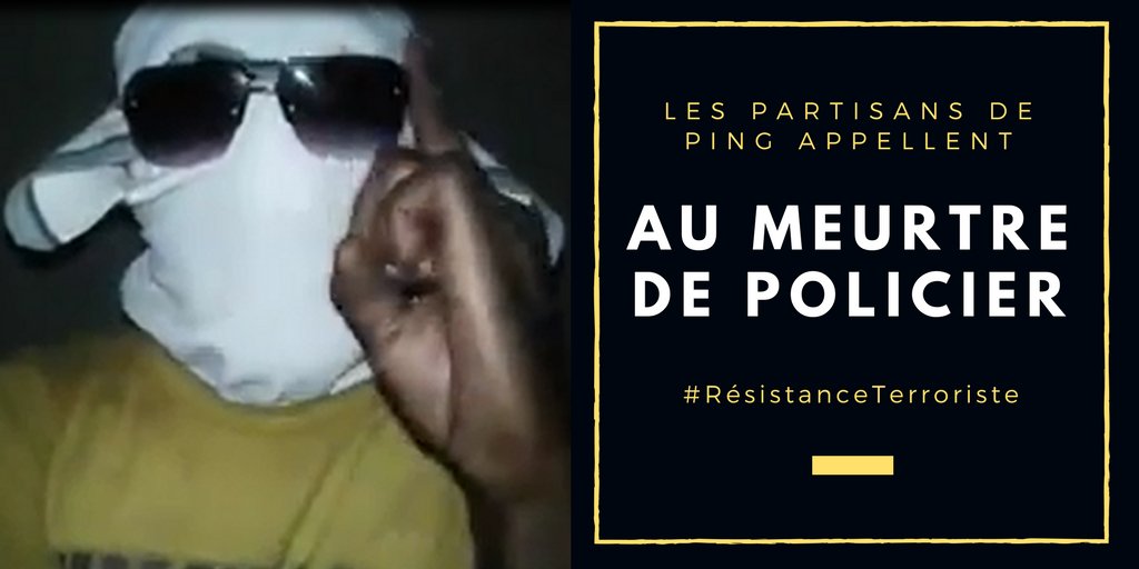 CaroDuGabon's tweet photo. On a dépassé les "manifestations dans le calme" Maintenant l'opposition #Gabon-aise appelle carrément au meurtre qui arrivera à les stopper? https://t.co/bBRtorTel3