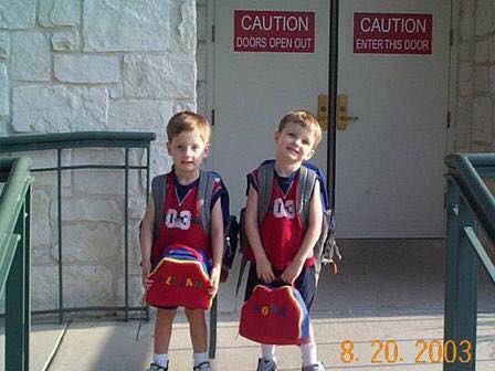 dsiebs's tweet photo. 1st day of Pre-k &amp; first day as Seniors! Still don't know how we got here so fast...but here we go! 👨🏻‍🎓❤️🎷🎺😱😭👨🏻‍🎓 #twins #LastFirstDayofHS https://t.co/3f7WYHpxdm