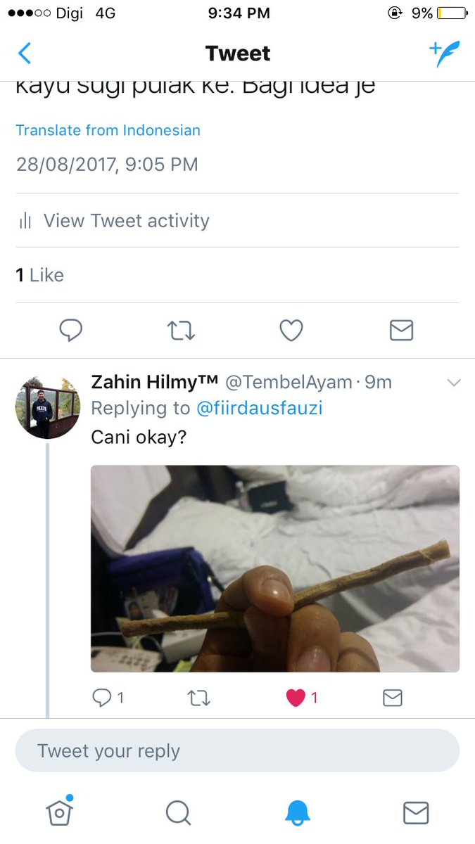 fiirdausfauzi's tweet photo. Alhamdulillah, jahin sudah kembali ke jalan yg benar. Menahan diri nk mencarut :') #HajiJahin #ThisIsMiracle https://t.co/BuZJERvH2B