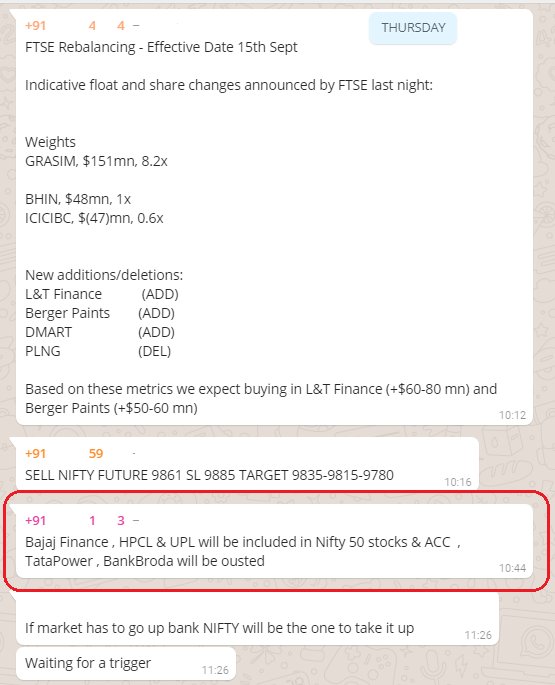 IndexPulse's tweet photo. #Media kids #dancing with the #NIFTY #re-balancing #news !
It was out 5 days ago to be #precised 😂😂😋😋 https://t.co/4mdmXqS15H