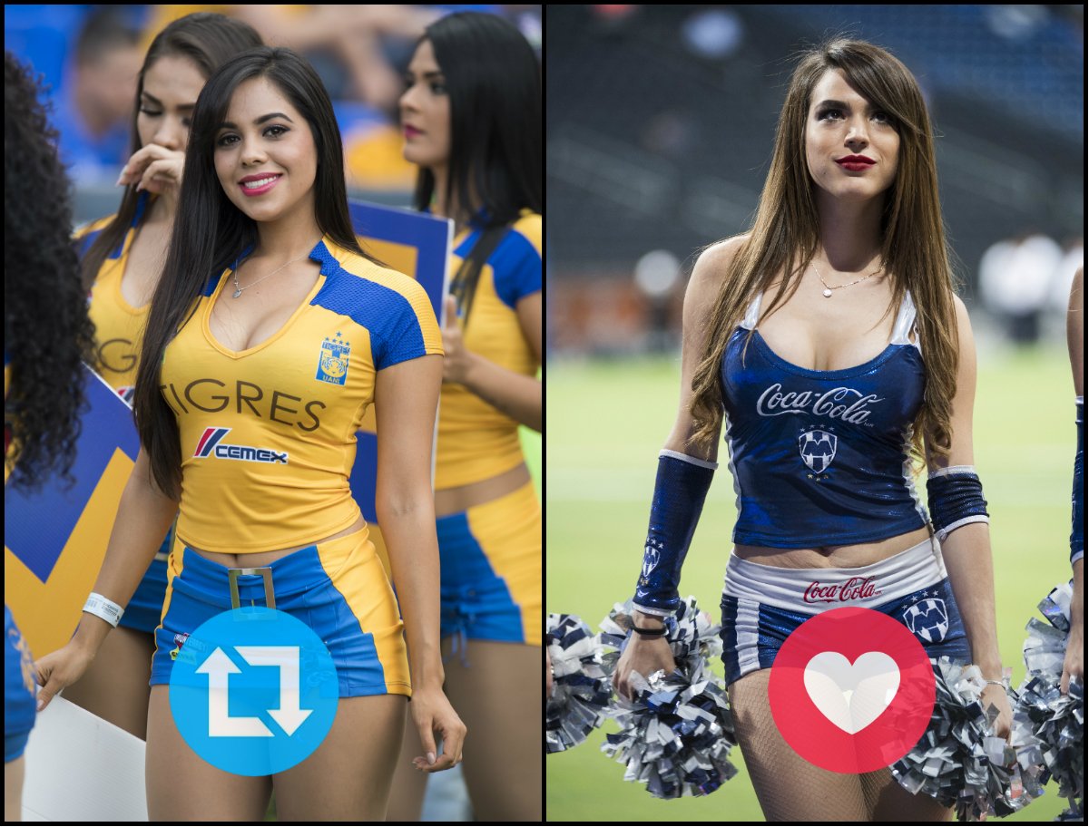 mmdeportesmx's tweet photo. ¿QUIÉN ES TU FAVORITA? 😍

RT: la felina 👍
Me Gusta: la rayadita ❤️ https://t.co/u3vx9nbJpx