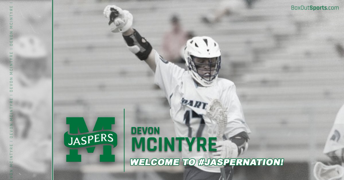 #JasperNation join us in welcoming Devon McIntyre of Sparta, NJ! #WelcomeToTheBronx <a href="/GoJaspers/">Manhattan Jaspers</a>
