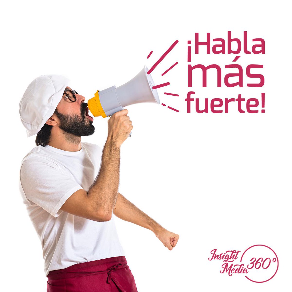 insightmedia360's tweet photo. #MarketingTips: Habla más fuerte. Kobler recomienda que, para darte a conocer, partícipes como orador en ferias comerciales, etc. https://t.co/H75DeLTnAp