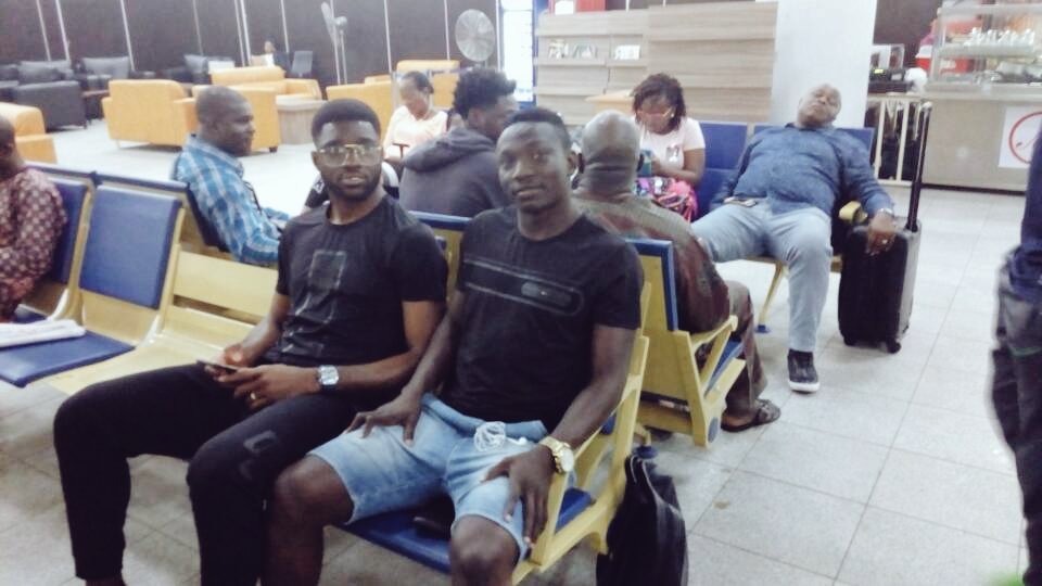 NGSuperEagles's tweet photo. ✈✈ Off to Uyo from Abuja, where other members of the team join up. Camp officially open today. #SoarSuperEagles https://t.co/y8Uo261xXz