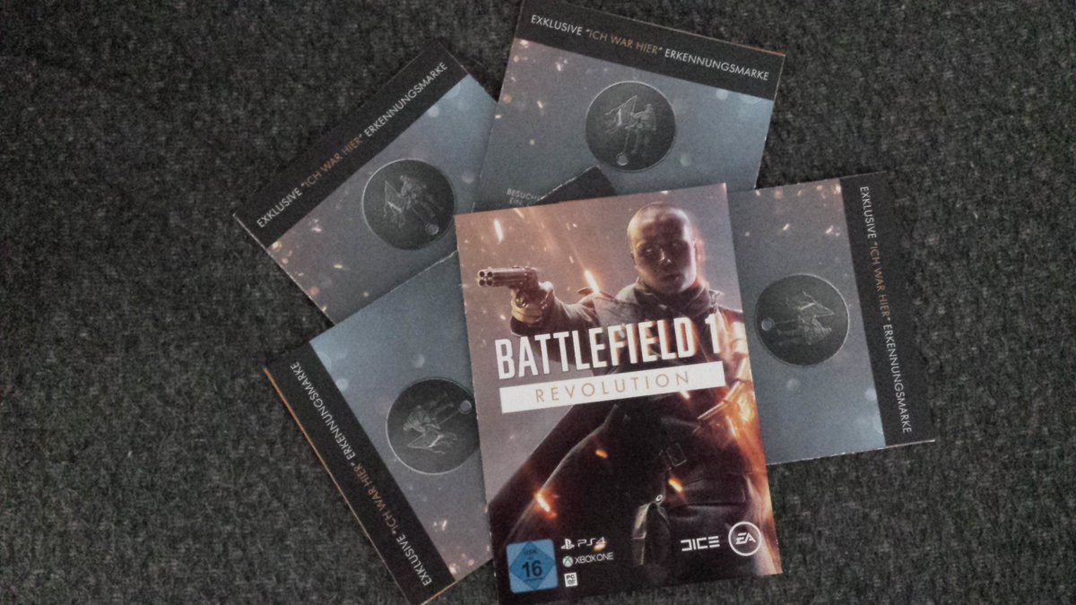 NoF_DaFFy's tweet photo. !!! Giveaway !!!

 Follow + RT for a chance to win 1 "I Was There" dog tag for #Battlefield1 https://t.co/wBxY17tlVp