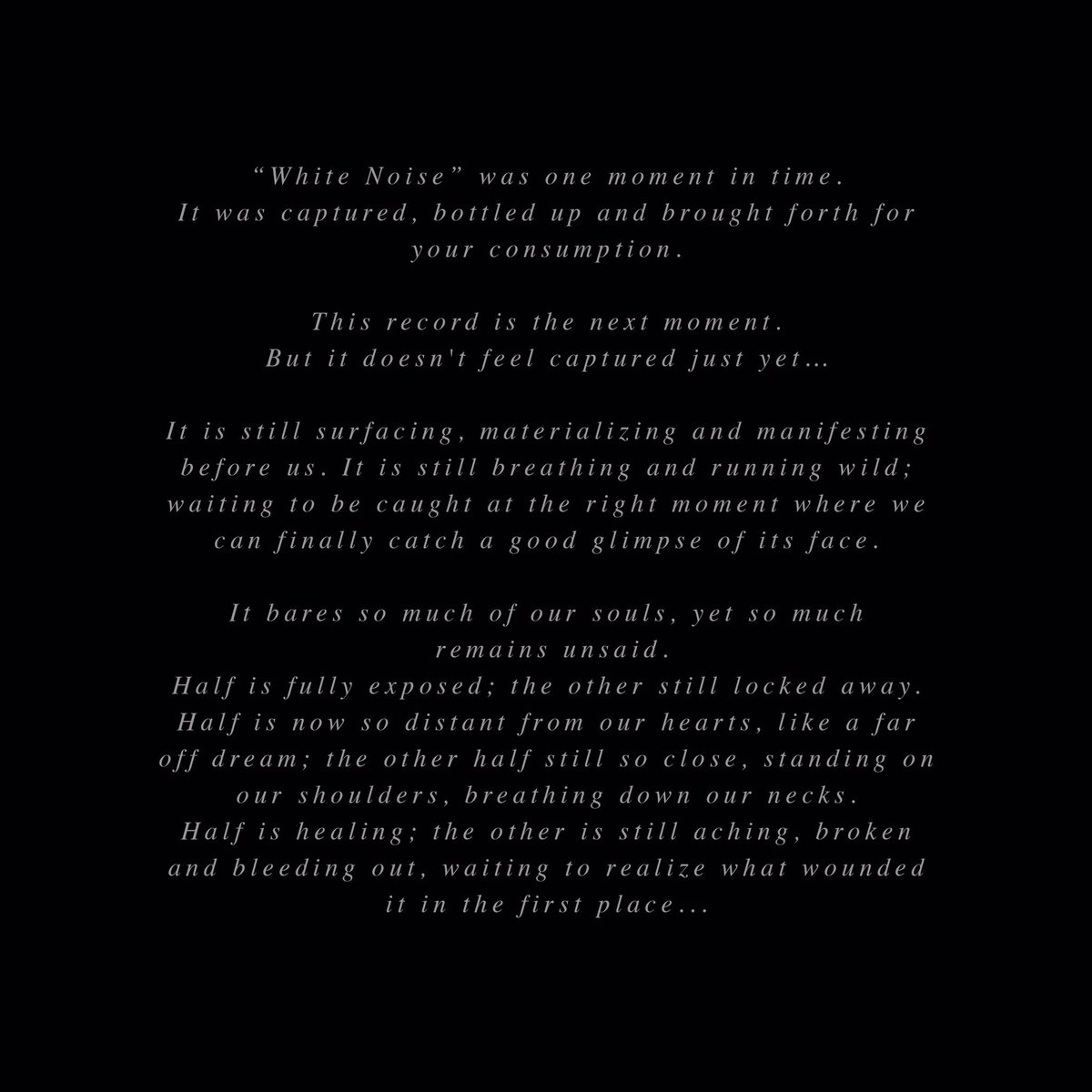ThisIsPVRIS's tweet photo. A note from Lynn.  #AWKOHAWNOH ❤️ https://t.co/JsTFq0aAlz