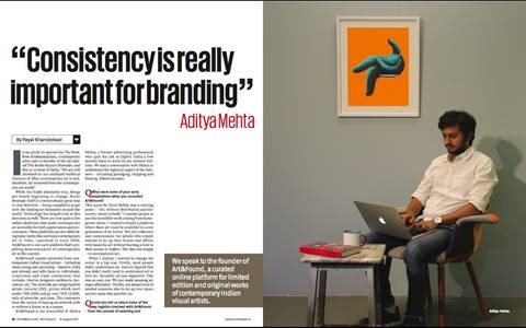 BCGSVlabs's tweet photo. Art&amp;Found from BCGSV cohort 2 got featured in Printweek Magazine.Catch what Aditya Mehta, the founder has to say about his start-up success. https://t.co/NyZ8BGMNnE