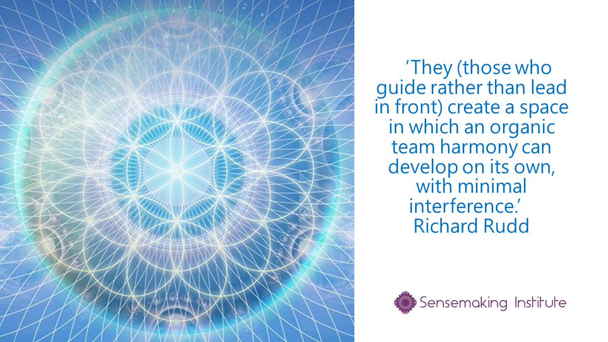 Inspirationgap's tweet image. They(those who guide rather than lead)create a space in which an organic  team harmony can develop on its own, with minimal interference. RR