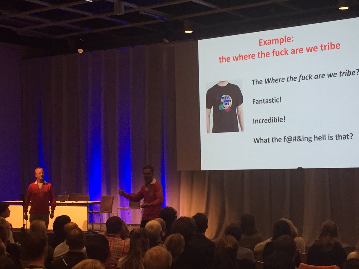 Great fringe!! #isala #AMEE2017 Paul Brand