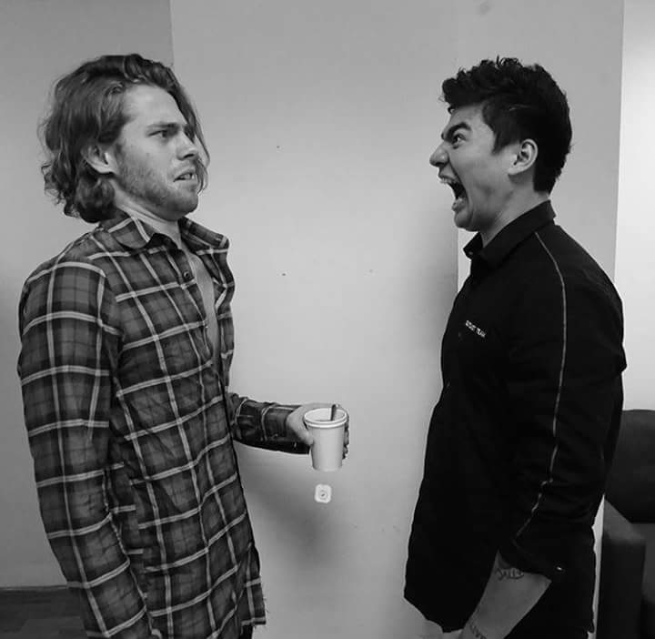 Imagine_this_x's tweet image. L: Calum, I'm gonna ask Y/N to marry me 
C: *screams* OMG THATS AMAZING I'M SO HAPPY FOR YOU
L: Dude, I haven't even got a ring yet, chill