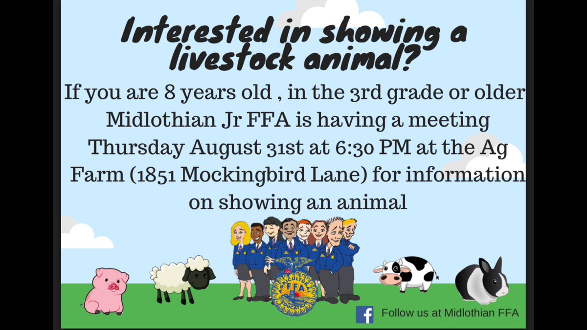 MidloFFA's tweet photo. Don't forget about Thursday!! @MisdProud @MidlothianISD https://t.co/VRvU5V2Fs0
