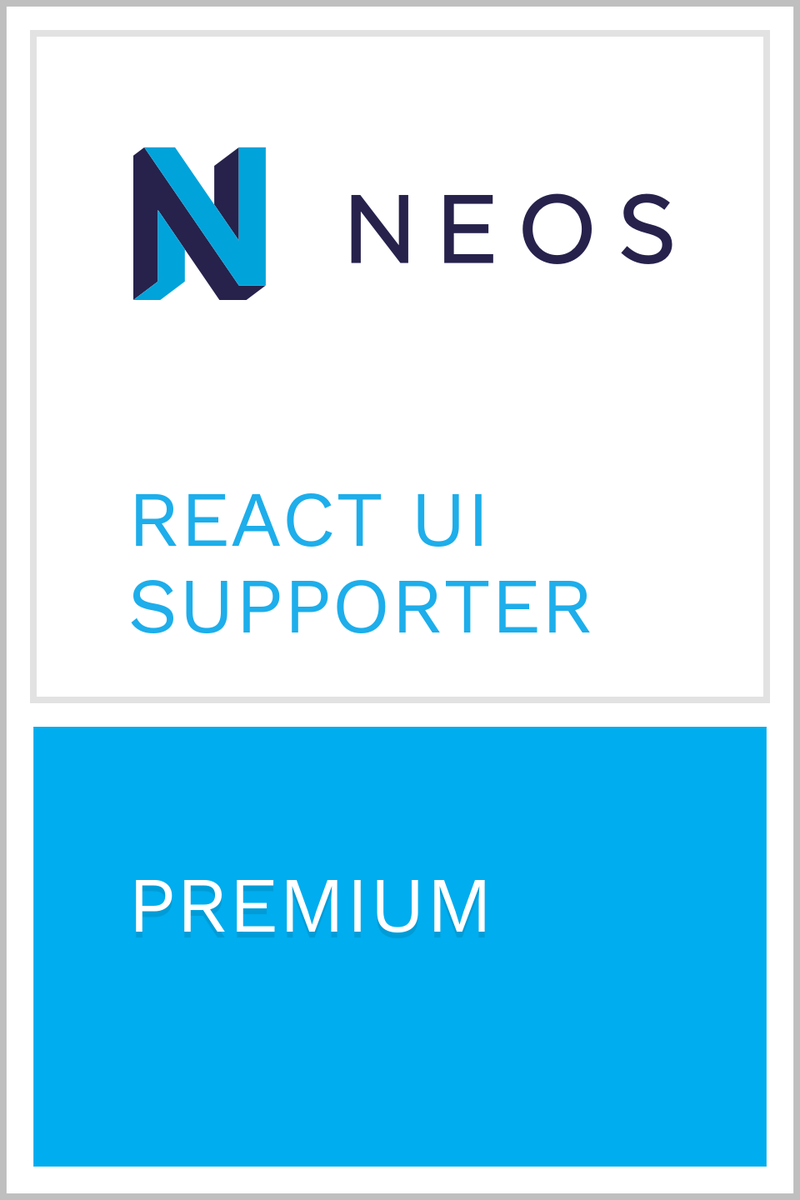 1drop's tweet photo. Proud to support the @neoscms React UI project... Rock'n'Roll! https://t.co/i94HySVKt5