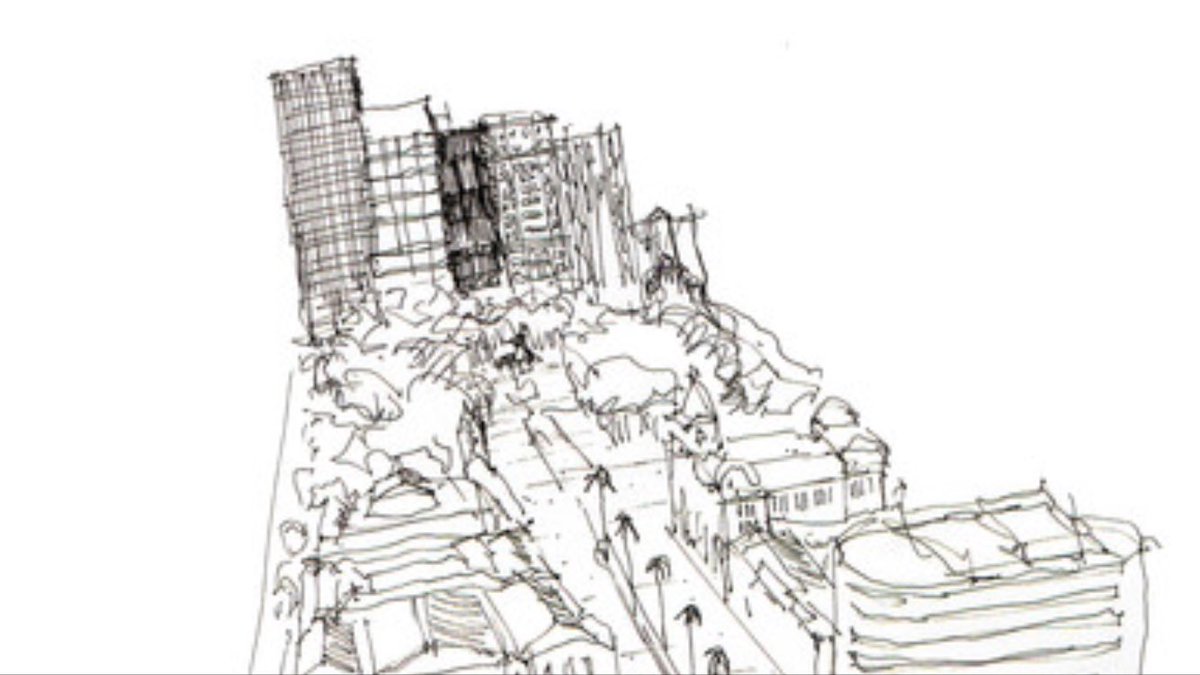 CarlottaPen's tweet photo. Hand drawing vs computer: inspiration comes from tactile work. The 80 Best Architecture Drawings of 2017 | ArchDaily https://t.co/MW2psC0wza https://t.co/NCSKEloywN