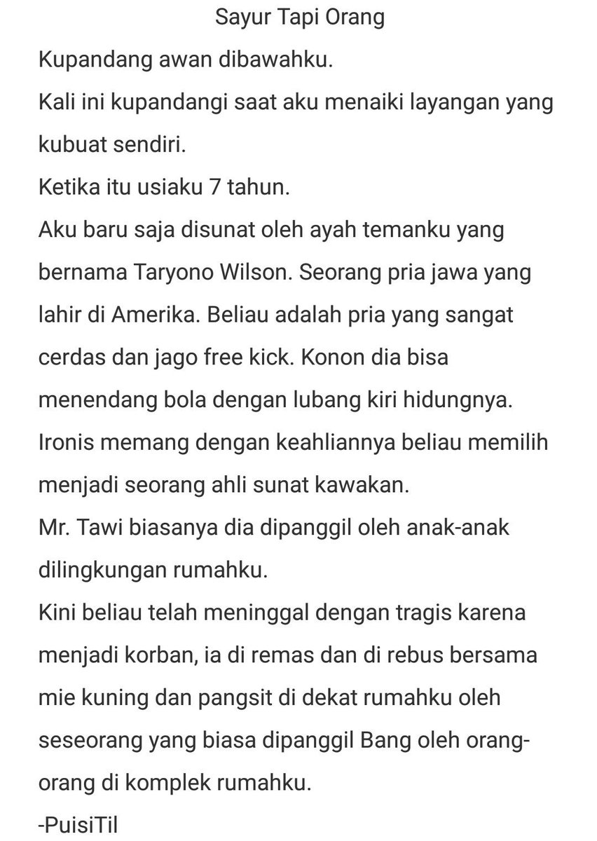PuisiTil's tweet photo. #Puisi #Sajak #PuiTil https://t.co/0KBOOxqDC7