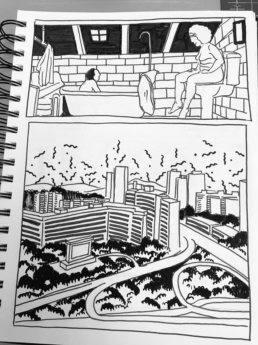 ychen_42's tweet photo. Kinda practice for new comic #comic #illustration #Illustrator #sketch #sketchbook #doodle https://t.co/jVCbNWvFqL