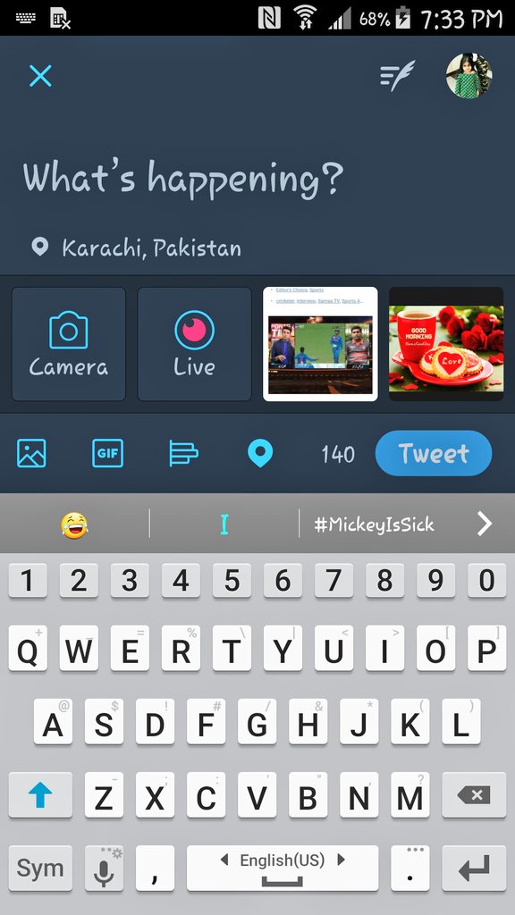 harooncx07's tweet photo. Even my phone's keypad knows that #MickeyIsSick
ππππ
Why you PCB didn't get it?
@TheRealPCB https://t.co/Aa3C7fDCGw