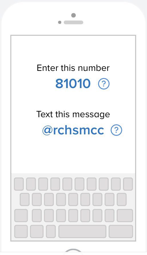 RCHSMCC's tweet photo. ‼️Our @ has changed on remind‼️ https://t.co/DYwfhf1GLB