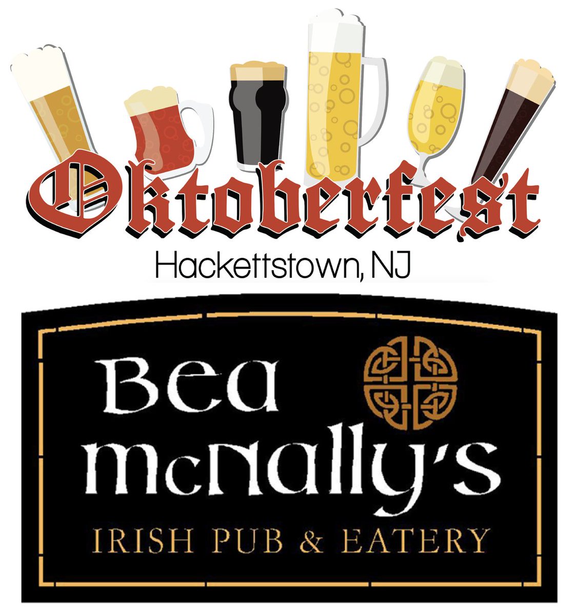 HackettstownBID's tweet photo. #oktoberfest #hktwn has a new platz! We are delighted to have @BeaMcNallys with us this year!! Activities found here https://t.co/WQi6zSFtlA https://t.co/5VDxWsULt3