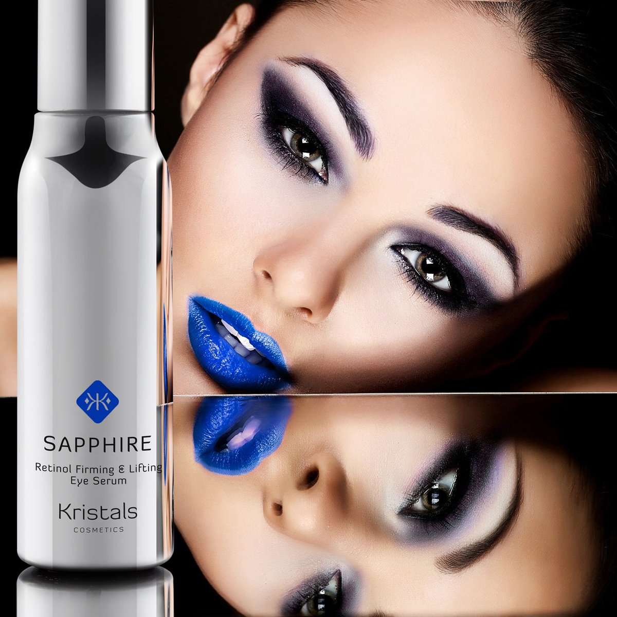 Kristals_HQ's tweet photo. Don't let the #MondayBlues get to you! Make it a brighter day with our Sapphire Retinol Firming &amp; Lifting Eye Serum💙 #kristals #skincare https://t.co/BmdsbezUQd
